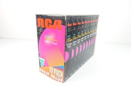 RCA T-120 Hi-Fi Stereo Video Tape 10 Pack - £23.53 GBP