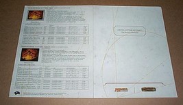 Magic the Gathering/Dungeons and Dragons art prints promotional brochure:MTG/D&amp;D - £31.97 GBP