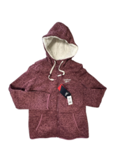Reebok  Sherpa Lined Sweater Fleece Jacket Women size  L - £41.99 GBP