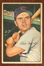 Vintage BASEBALL Card 1952 Bowman #32 EDDIE MIKSIS Chicago Cubs Infield - $11.35