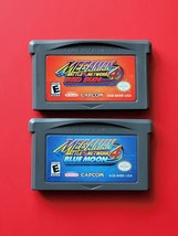 Mega Man Battle Network 4: Blue Moon + Red Sun Game Boy Advance Authentic Saves - £44.30 GBP