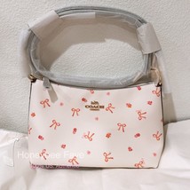 NWT Coach Clara Shoulder Bag With Bow Print (super fast shipping) - $543.51