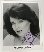 Yvonne Craig Signed Autographed Vintage Glossy 8x10 photo - COA - £62.94 GBP