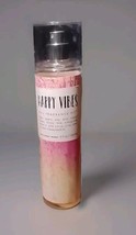 Bath &amp; Body Works Happy Vibes Fragrance Mist Body Spray 8 oz 95% Full se... - £28.49 GBP