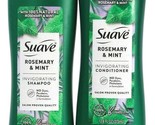 Suave 12.6 Oz Natural Rosemary &amp; Mint Invigorating Shampoo &amp; Conditioner... - $17.99