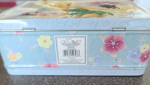 Disney ~ "Tinkerbell" Tin ~ Lunchbox ~ Tote w/Handle ~ 2.75" x 6" x 7.5" Item image 7