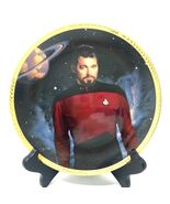 Hamilton Collection 1993 Star Trek The Next Generation Commander Riker P... - $9.85