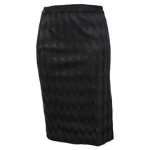 Missoni Zigzag Knit Skirt In Polyester Women Black Size 40 - £128.60 GBP