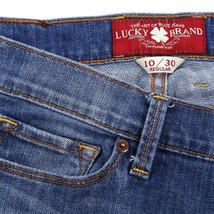 Lucky Brand Sofia Boot Cut Medium Wash Denim Jeans Womens 10-30 30x30.5 - $19.69