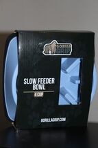 Gorilla Grip 4 Cup Slow Feeder Dog Bowl Pets Cats Treats Toys - $14.84