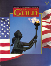 Legacy Of Gold, Barcelona 1992 Official Us Olympic Publicati - £4.67 GBP