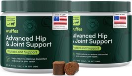 Wuffes Advanced Dog Hip and Joint Supplement with Glucosamine, Chondroit... - $82.34+
