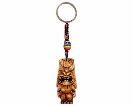 Gypsy Daze Smokes Lono Totem Polynesian Tiki Mask 3D Figurine Keychain Multicolo - £10.89 GBP