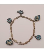 Vintage Bracelet Made in India, Crushed Turquoise - $68.14 CAD