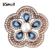 New Vintage Pearl Brooches For Women Antique Gold Baroque Style Rhinestone Brooc - £7.16 GBP