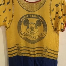 Vtg Rare  Mickey Mouse Club Mouseketeer Costume With Plastic Ears Adult ... - $132.30