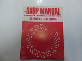 1978 Honda EG1500 EC1500 ED1000 Portable Generator Shop Manual LOOSE LEA... - $16.02