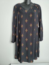 OLD NAVY Black Tunic Dress Size Small V-Neck Long Sleeves NEW - $18.99