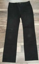 Banana Republic Men&#39;s Black Casual Pants Size 31L 100% Cotton - £18.76 GBP