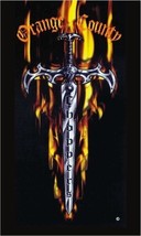 Orange County Chopper Dagger Black Biker Vertical 5x3 Ft Flag Motorcycle... - $17.99