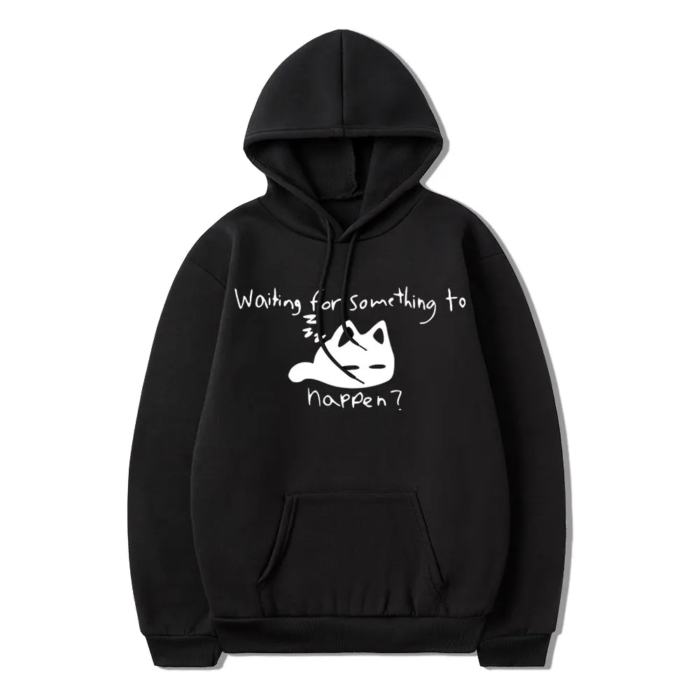 Manga Waiting for Something To Happen Omori Cat Print Hoodie Cats Lover  Winter  - £168.37 GBP