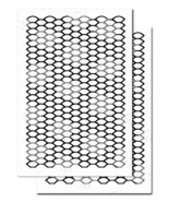 2pk ADHESIVE Camouflage Airbrush Spray Paint Duracoat Gun Stencils FISH ... - €11,13 EUR