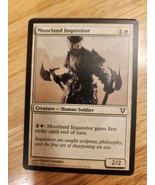 Moorland Inquisitor Crimped Magic the gathering card avacyn crimp damage... - $46.43