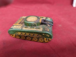 Vintage Tin M 58 Toy Tank Military Japan - £23.36 GBP