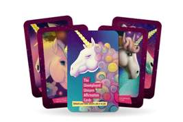 The Unemployed Unicorn Affirmation Cards - Unleash your inner unicorn, j... - $19.50