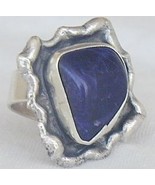 Blue hand made ring BHM 48 - $671.61 MXN