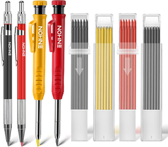 Enhon Mechanical Pencil Set with 4 Carpenter Pencils and 40 Construction... - $22.51