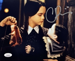 Christina Ricci Autograph Signed 8x10 Photo Addams Family Jsa Witness WA763386 - £70.78 GBP