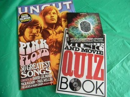 Uncut Music Magazine Pink Floyd inc. music &amp; movie quiz book &amp; cd collectible - £13.05 GBP