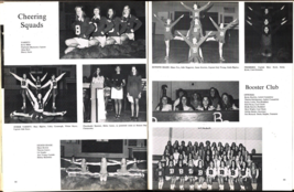1974 Borden High School Yearbook Borden, Indiana Echoes Nostalgic Look Back - £25.92 GBP