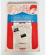 Vtg News of the Nation A Newspaper History of the United States 1493-1975 - $24.99