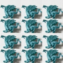 Doll House Shoppe Toy Ice Dragon Set of 12 Figures 11936 Micro-Mini Miniature - £14.22 GBP