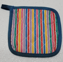 Vintage 1986 Fisher Price Fun With Food Square Pot Holder Rainbow 2111 Replace - £7.69 GBP