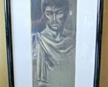 Paul Russell Etching &quot;Brutus&quot; Numbered 23/100 Numbered Framed and Matted... - $99.00