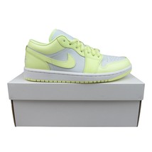 Air Jordan 1 Low Womens Size 9.5 Platinum White Citron Lemonade NEW DC0774-007 - £117.95 GBP