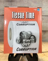 Funny Political Toilet Paper- Wipe Out Corruption Democratic &amp; Republican - £7.29 GBP