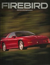 1993 Pontiac FIREBIRD sales brochure catalog TRANS AM FORMULA 93 - £7.82 GBP