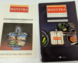 Manttra Stainless Steel Pressure Cooker &amp; Separator Instruction &amp; Recipe... - $14.84