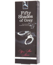 Fifty Shades Of Grey You Are Mine Metal Handcuffs - £22.74 GBP