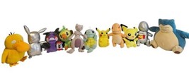 Pokemon Plush lot of 11 Charizard Morpeko Grookey Mewtwo Squirtle Snorlax - $61.75