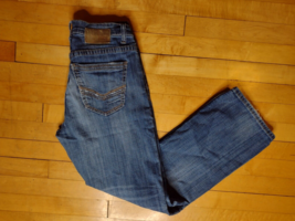 BKE Buckle TYLER Jeans Straight Men&#39;s Size 30S Medium Wash Blue 30 x 30 - £23.90 GBP