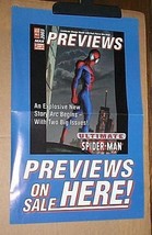 Marvel Comics Ultimate Spider-man comic book promo poster: Bagley art/Spiderman - £32.24 GBP