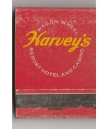 Vintage Strike on Matchbook of Harvey&#39;s Wagon Wheel Resort Hotel &amp; Casin... - $133.22 MXN