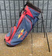 Ping Voyage 4-Way Golf Stand Bag Dual Strap - Red Blue Tournament Baltusrol Logo - £77.85 GBP