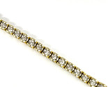 Diamond Women&#39;s Bracelet 14kt Yellow Gold 332382 - £961.40 GBP