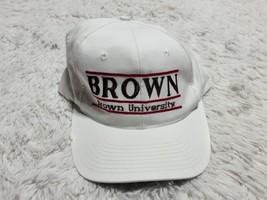 90s Brown University Bears The Game Split Bar Snapback 1995 Hat Ivy Leag... - £27.61 GBP